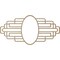 Ekena Millwork Elizabeth Wood Fretwork Pierced Ceiling Medallion, Birch, 28"W x 14"H x 7 3/4"IW x 13 1/4"IH x 3/8"T CMWP28X14X0375EBBI - alternate 5